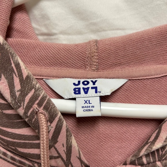 Womens Pink/Brown Palm Tree Tracksuit - Picture 8 of 9